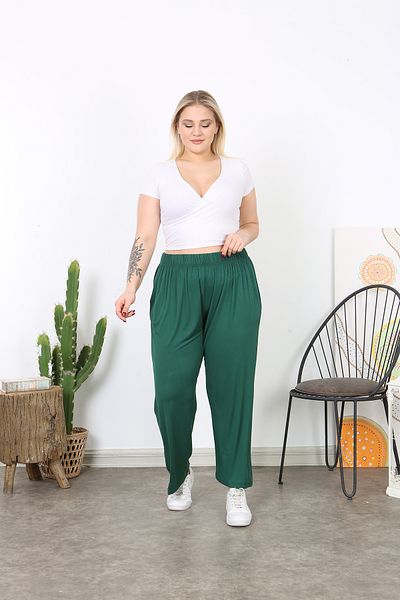 XL Modam Women Lycra Viscose Trousers