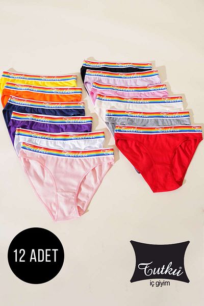 BEYAZTOPTAN COMBINAȚIE DE BIKINI HAZAL 12 PIECE PENTRU FEMEI PASSION 0524 (CU CUREA CURCUBEU)