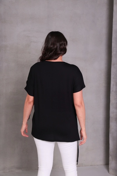 aytemas Μανίκι Φούστα Μπλούζα με κορδόνι