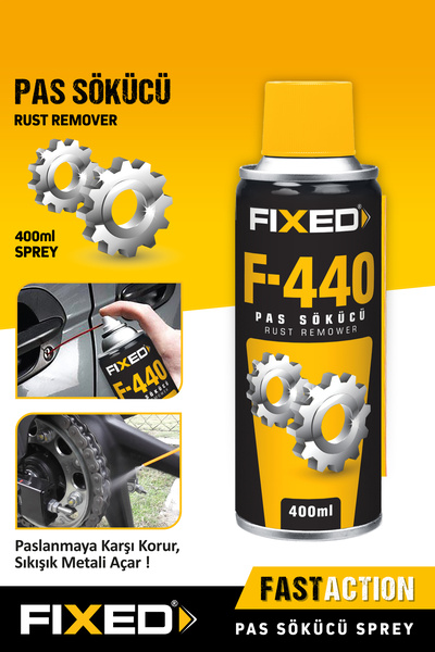 FIXED F-440 400 ML PAS SÖKÜCÜ YAĞLAYICI VE KORUYUCU BAKIM SPREYİ