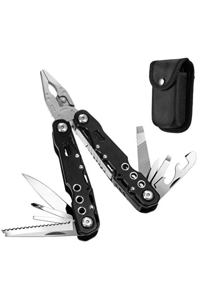 Anatolian Shield Kilitli 9 Fonksiyonlu Paslanmaz Çelik Pense