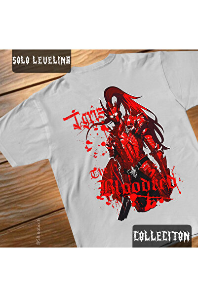 SHINOBIX تي شيرت سولو ليفلينغ أنيمي سونغ جينو Igris كبير الحجم