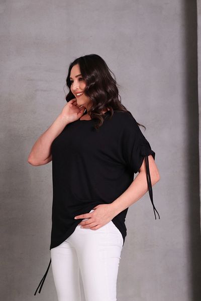 aytemas Sleeve Skirt Drawstring Blouse