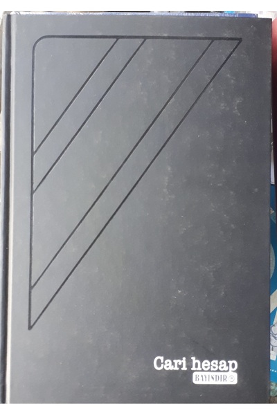 Bayındır Cari Hesap Defteri 112 Yaprak 17x24 Cm  Bayındır Marka