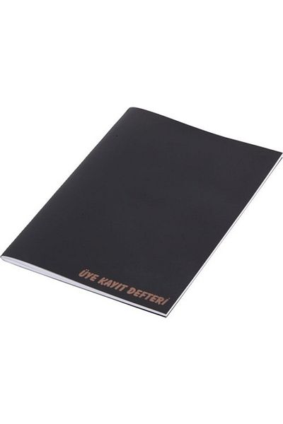 Kocaoluk Gülpaş 115 Member Register Book Plastic Cover 20X28 40 Sheets