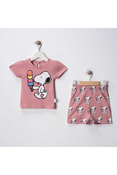 MyPrettyBaby آيس كريم سنوبي مطبوع 100% قطن صيفي جيرسي واحد للفتيات الصغيرات