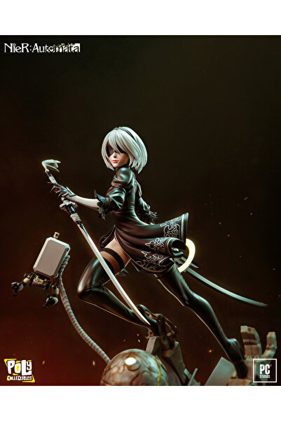Poly Collectibles 2B Nier Automata - Exclusive Collectibles Figure | 30 cm