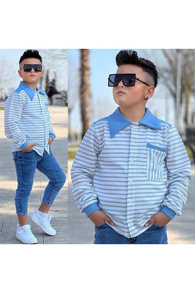 Yalçınoğlu Kids Eleganță specială pentru sărbătoare: combinație pentru băieți I Eleganță pentru sărbătoare pentru domnișoare! Cămașă pentru băiat