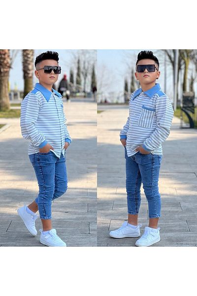 Yalçınoğlu Kids Eleganță specială pentru sărbătoare: combinație pentru băieți I Eleganță pentru sărbătoare pentru domnișoare! Cămașă pentru băiat