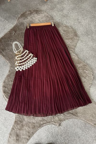 Poliyance Fusta Lara Burgundy