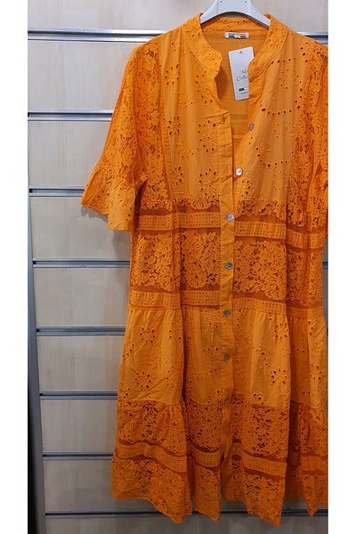 Park Moda ROCHIE ITALIANĂ DE BUMBAC CU DANTELE