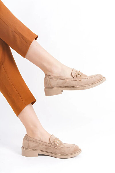 Shoesers Ежедневни дамски велурени мокасини с катарама и мокасини