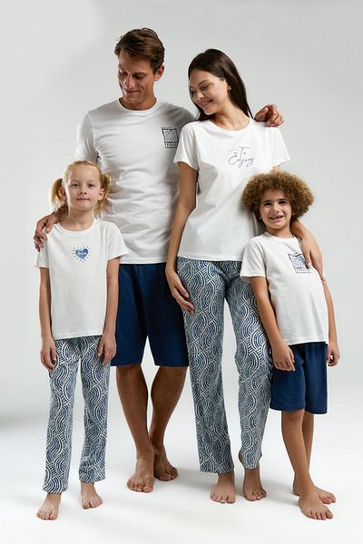 Arnetta Family Pajamas Suit Mother Father and Child Pajamas Priced Individually