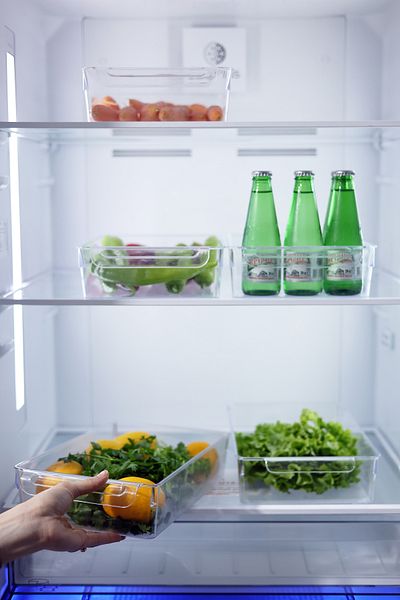 Buclee Practical Refrigerator Organizer Organizer Multi-Purpose Storage Box