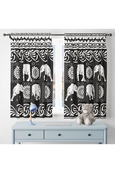Viadela Luxury Background Curtain - Glamorous Elegance and Elegance (Single Wing)