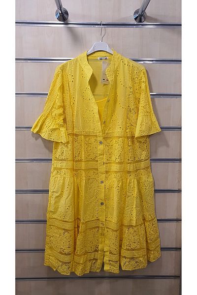 Park Moda ROCHIE ITALIANĂ DE BUMBAC CU DANTELE