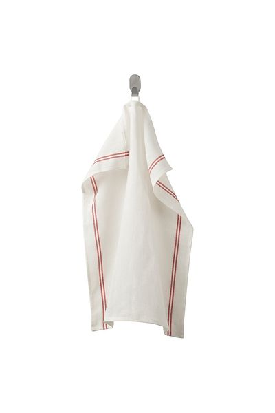 IKEA HILDEGUN Tea towel, red, 45x60 cm