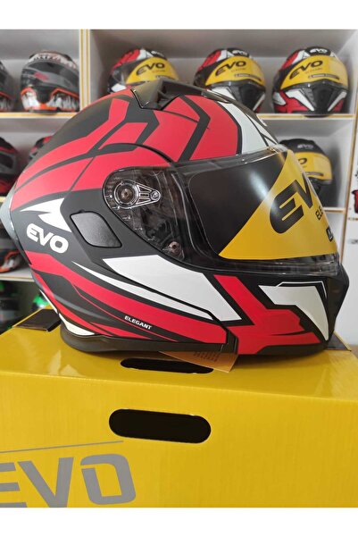 Evo Çene Açılır Güneş Vizörlü Kask