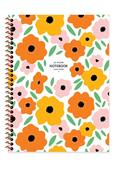 Andofis La Plume Undated Notepad 80 Sheets Spiral Cover 16,5*22,5