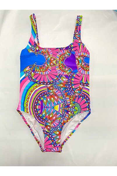 Starinci Mayo Дівчачий купальник, кольорова гама, багатовізерунковий