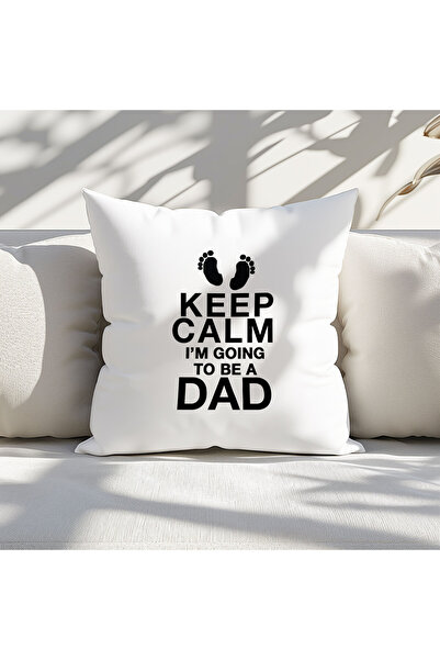 qoeuyl boutique Ostani smiren, postajem tata Štampano Poklon za Dan očeva Pun...