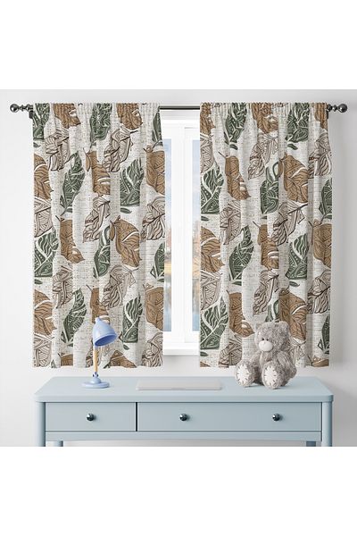 Viadela Luxury Background Curtain - Glamorous Elegance and Elegance (Single Wing)
