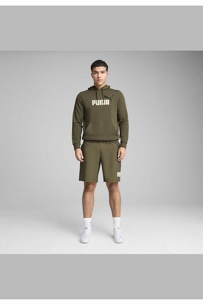 Puma Pánská mikina s kapucí Essentials 2 Barva č. 1
