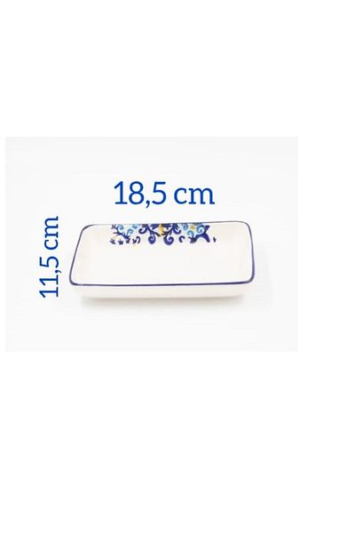 Mondecor Vintage Boat Plate 18.5X11.5 cm