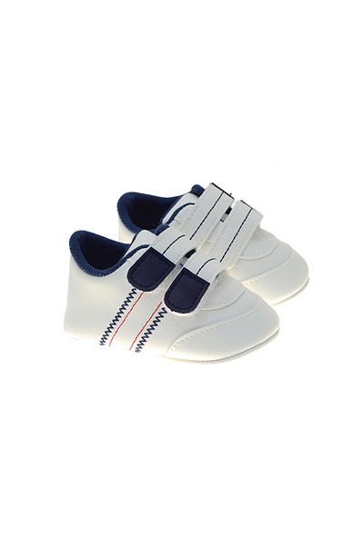 Freesure Double Banded Strip Embroidered Baby Boots