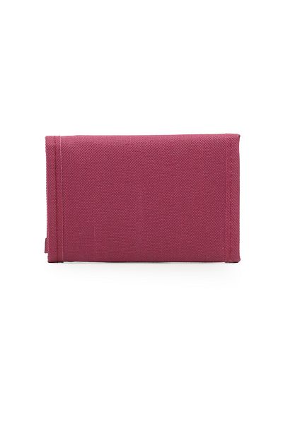 İMAKS Velcro Zippered Sports Soldier Card Holder Wallet Unisex Claret Red A150