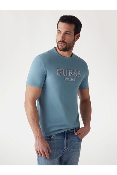 Guess Guess Logo T-Shirt - Ss Cn Model