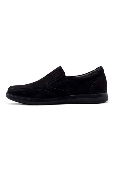 ZAC SHOES 6000 Suede Flat Sneakers - Black Model for Men