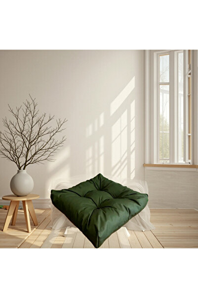 TicaretJet Haki Yer&palet Minderi 60x60x10 Bahçe Minder Koltuk Minderi