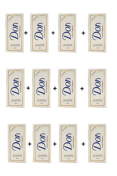 Don Don't Roll Perfume Alcohol Free Dresden 6ml12pcs