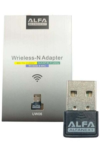 Alfa WIRELESS USB ADAPTER UW06 2.4GZ