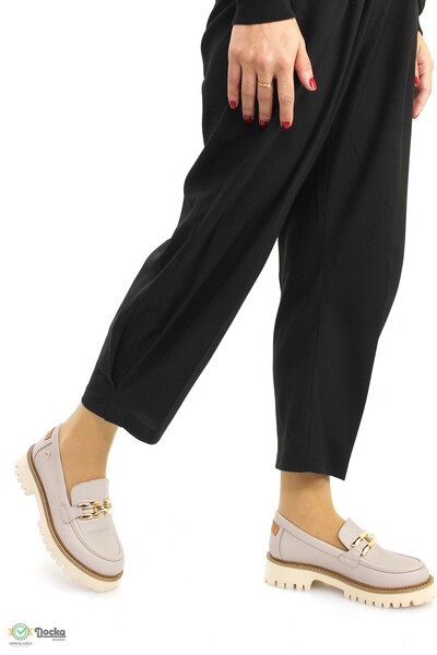 Mammamia Kadın Hakiki Deri Ortopedik Loafer Günlük  Ayakkabı M26YA3695