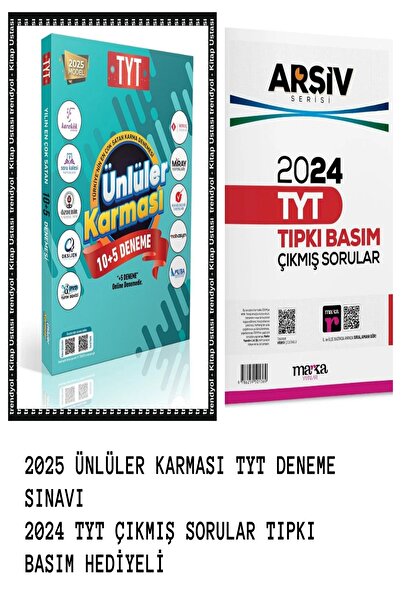 Ünlüler Karması 2025 TYT Ünlüler Karması Tyt Genel 10 5 Karma Deneme 2025 Bas...