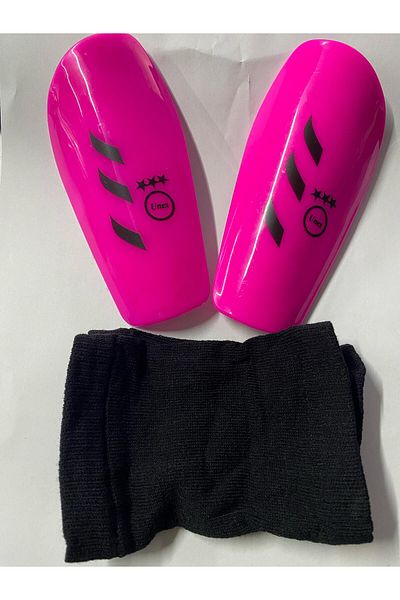 unes Red Goalkeeper Gloves and Shinpad Set