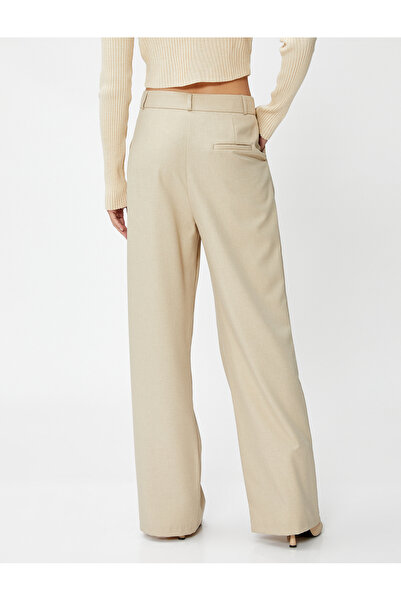 Koton Široké nohavice s detailem v pase