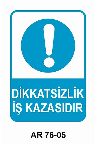 Outdoor One Work Safety Warning Sign 2 Pcs 21X29Cm