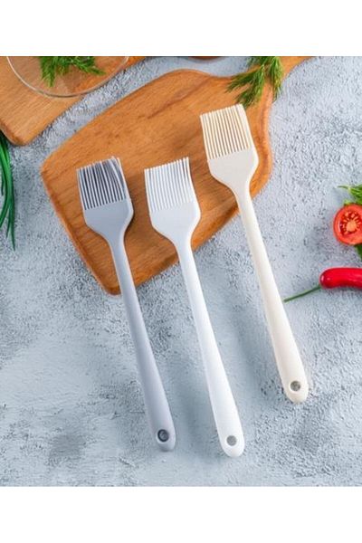 şirin eşyalarım White Silicone Brush - 25 cm / 1 Piece