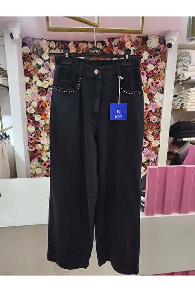 Kayra Kadın Siyah Pantolon