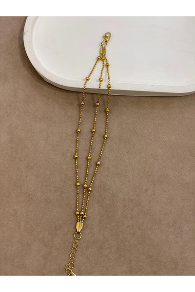 İNN JEWELLERY سوار فولاذي مضاد للتشوه مع شكل دوريكا (ضمان المستورد لمدة عامين)