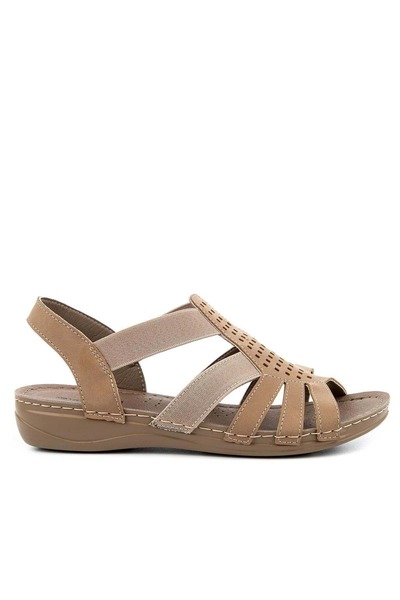 Muya Amanda Anatomical Sole Women's Sandals (Beige)