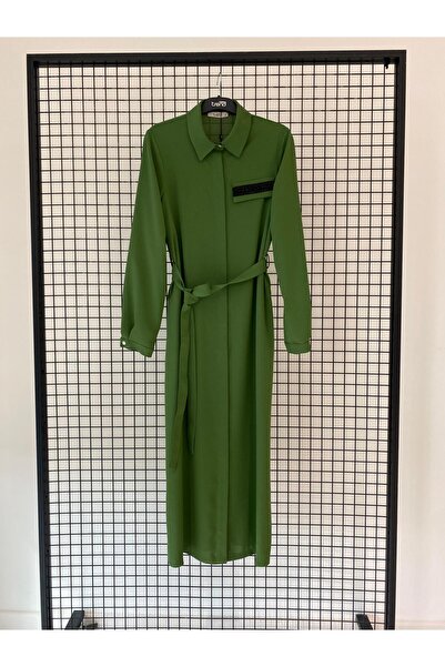 Armine TREND New Season Shirt Collar Buttoned Dress