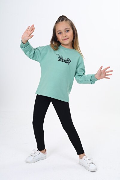 Toontoy Girl's Beauty Printed Leggings Set