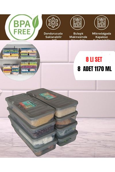 VZN Refrigerator Organizer Ice Box Storage Container Set Refrigerator Organizer Set