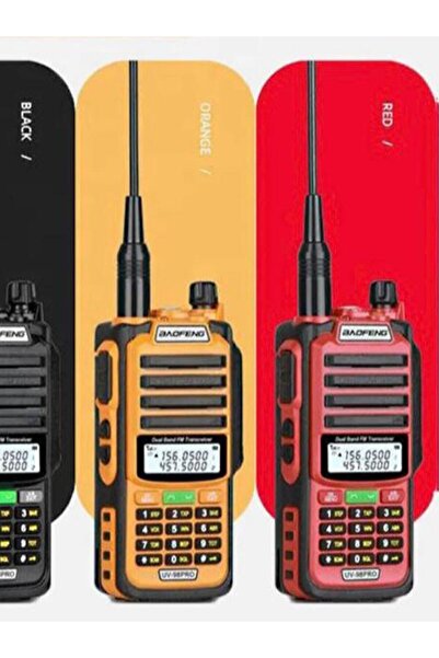 BAOFENG UV 98 Pro Kırmızı-Siyah-Turuncu-Yeşil