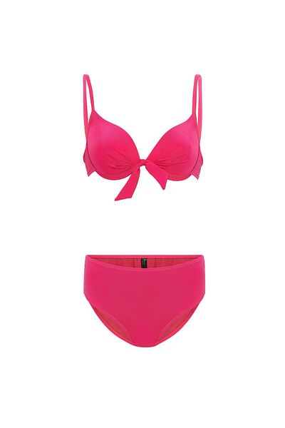 AQUAVİVA Σετ μπικίνι Aquaviva Γυναικείο Φούξια Jasmine Bow Underwire