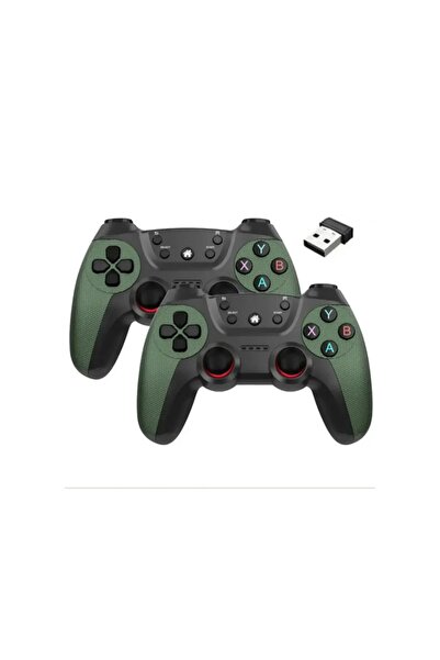 Aırstorr Airstorr Joystick Gamepad Çiftli TV PC Uyumlu Oyun Konsolu 2.4G Gamepad Double Joystick Doungle